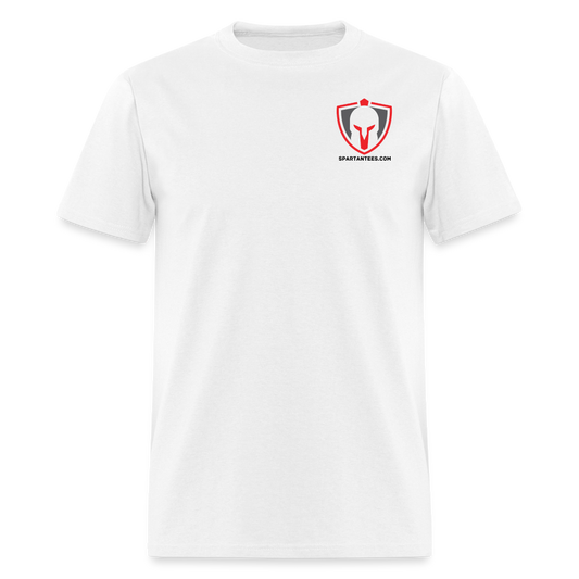 SPARTAN SMALL LOGO - white