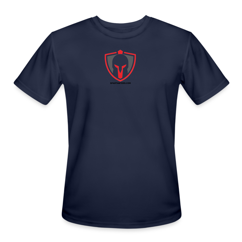 SPARTAN LARGE LOGO - DRI FIT - navy
