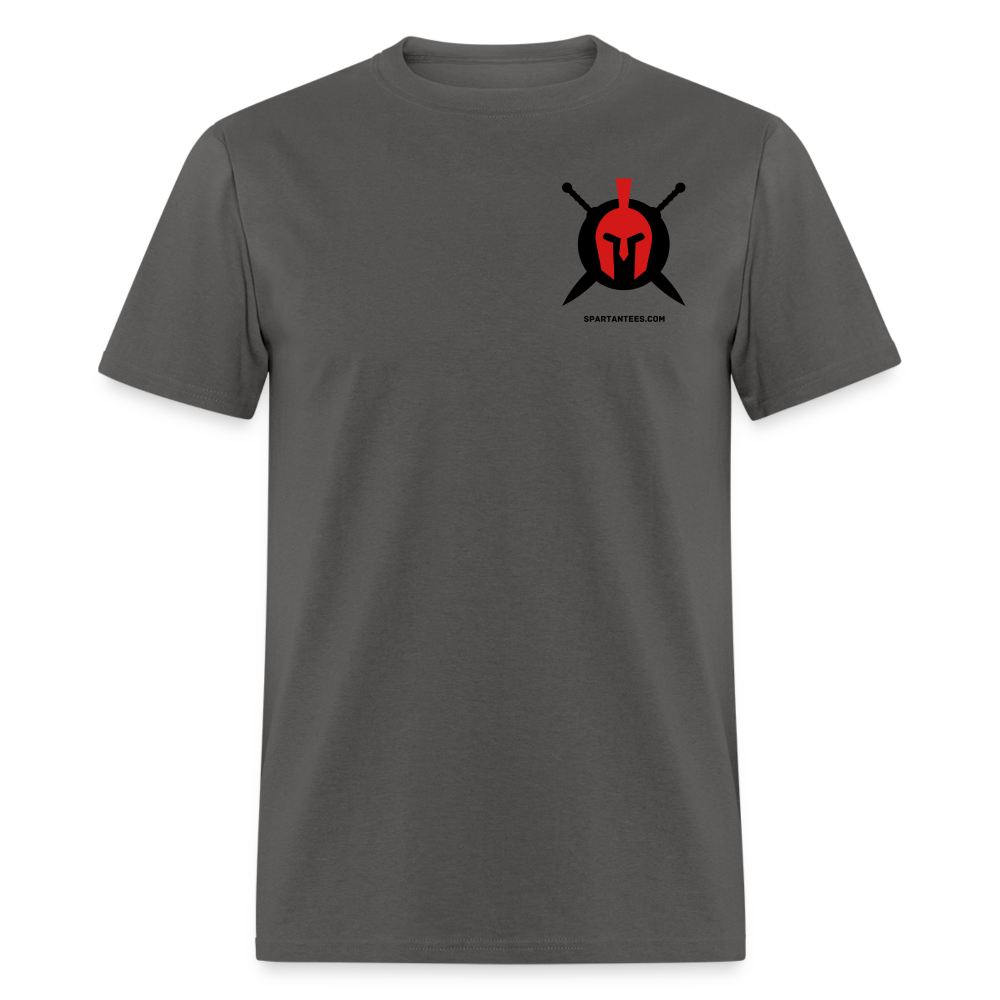 Spartan Corner Tee - charcoal