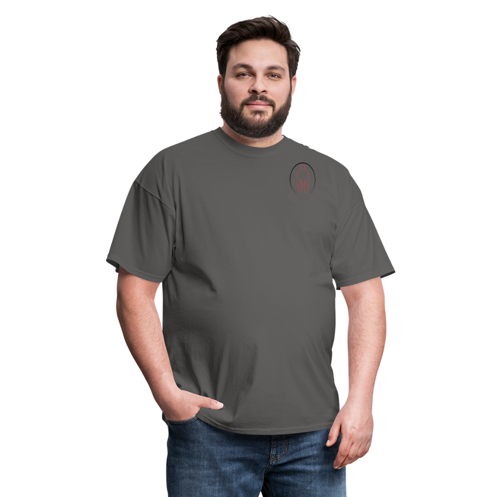 SPARTAN SILHOULETTE SMALL LOGO - charcoal