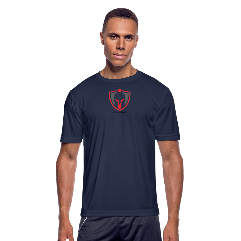 SPARTAN LARGE LOGO - DRI FIT - navy