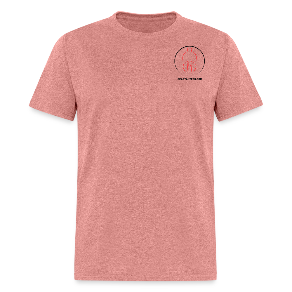 SPARTAN SILHOULETTE SMALL LOGO - heather mauve
