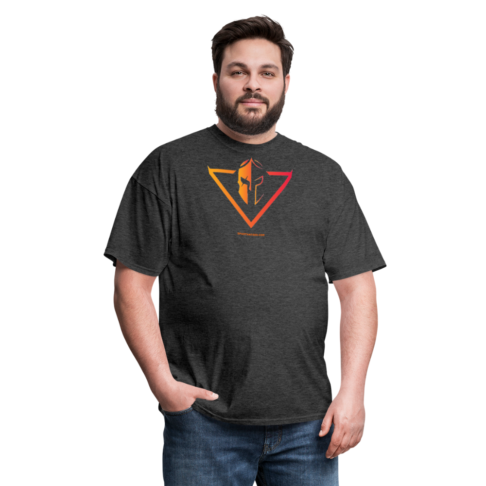 SPARTAN Triangle Large Front - heather black