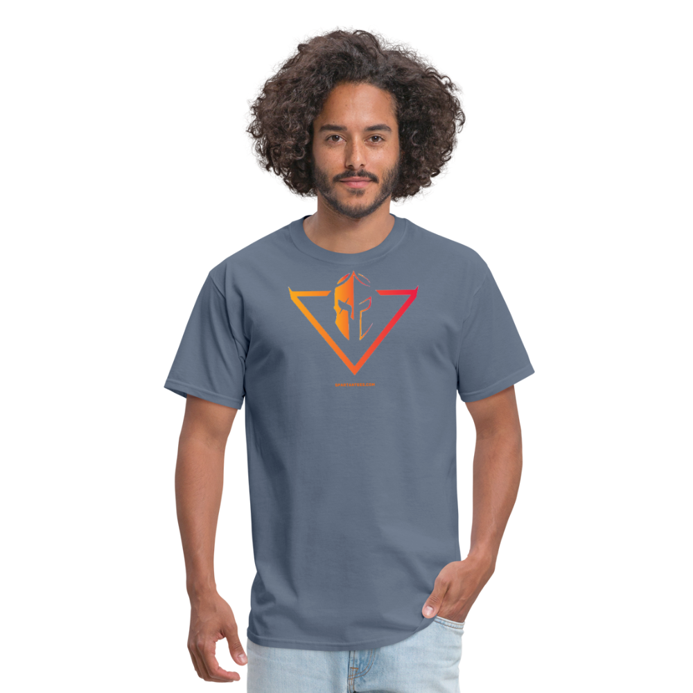 SPARTAN Triangle Large Front - denim