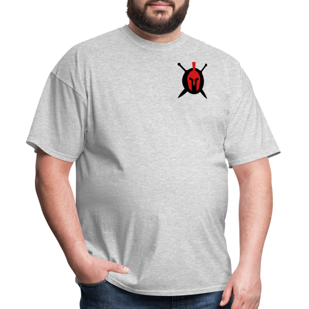 Spartan Corner Tee - heather gray