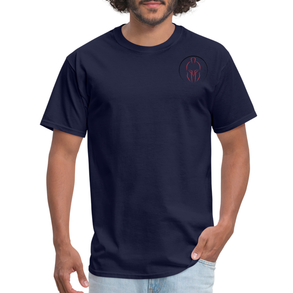 SPARTAN SILHOULETTE SMALL LOGO - navy