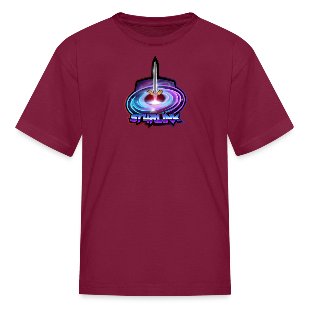 ST4RLINK Kids' T-Shirt - burgundy