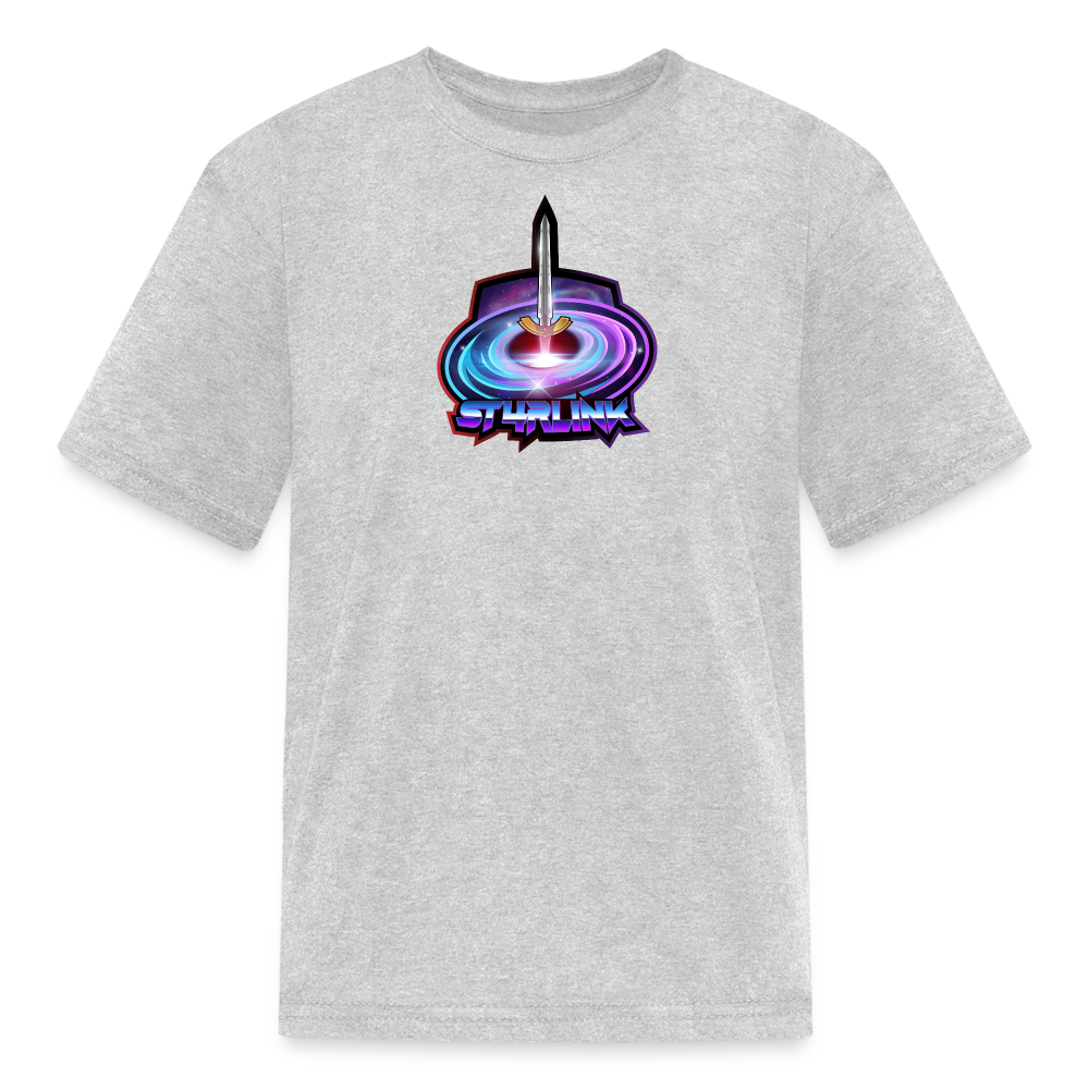 ST4RLINK Kids' T-Shirt - heather gray