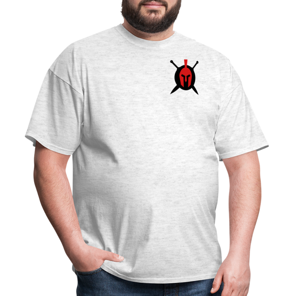 Spartan Corner Tee - light heather gray