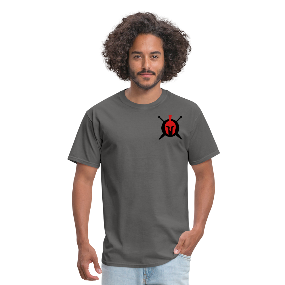 Spartan Corner Tee - charcoal