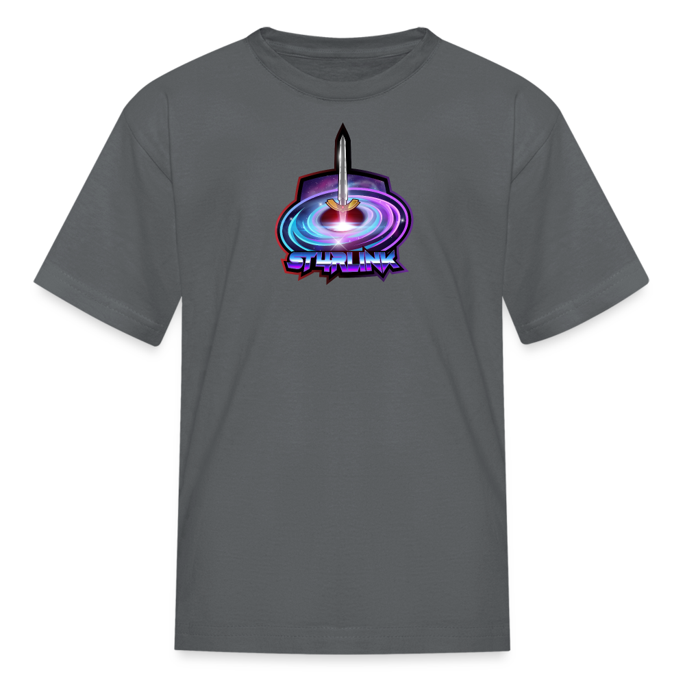 ST4RLINK Kids' T-Shirt - charcoal