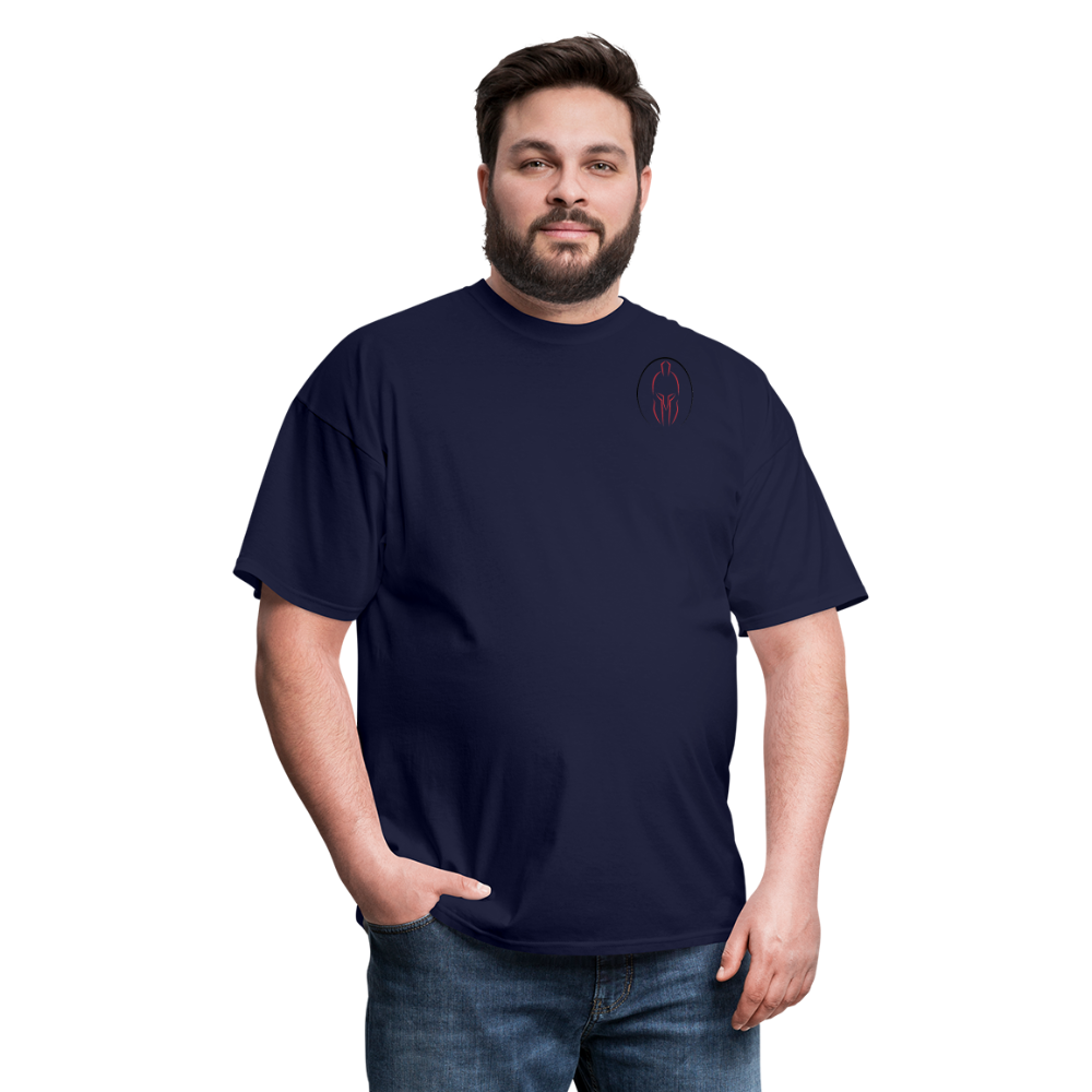 SPARTAN SILHOULETTE SMALL LOGO - navy