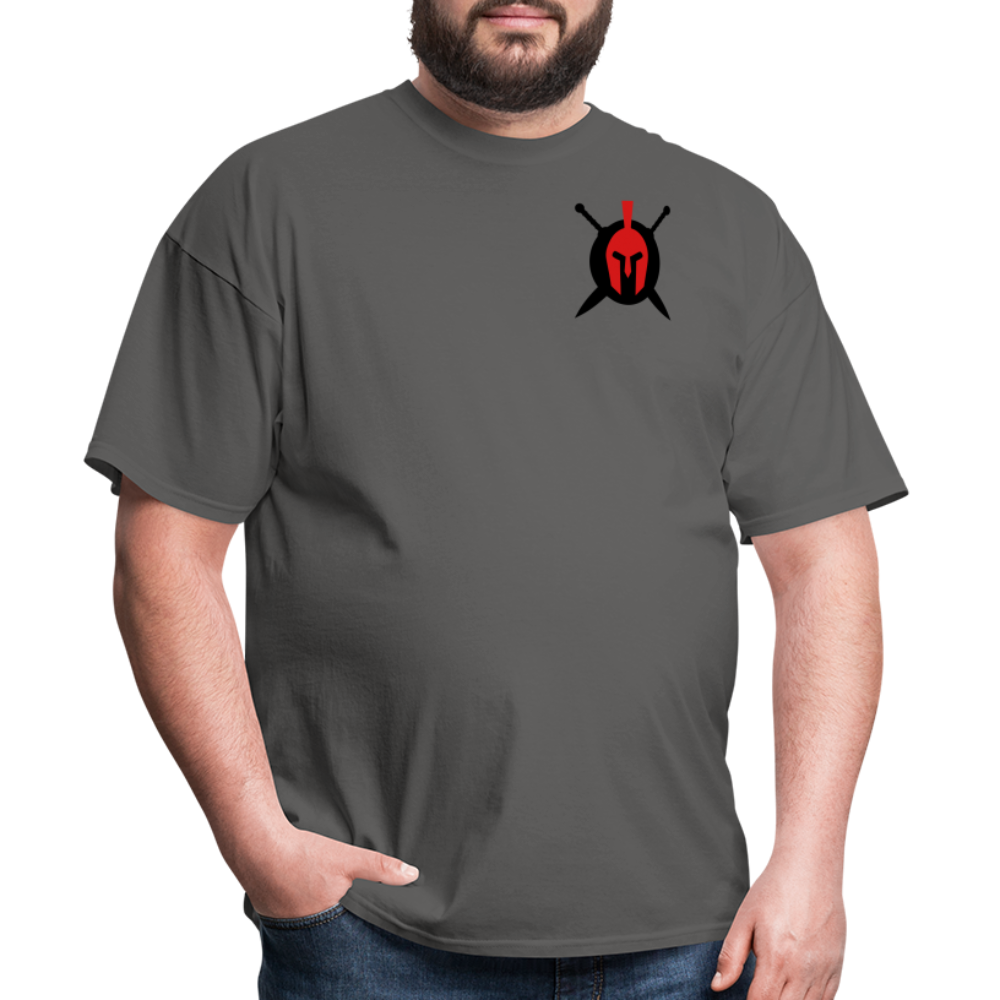 Spartan Corner Tee - charcoal
