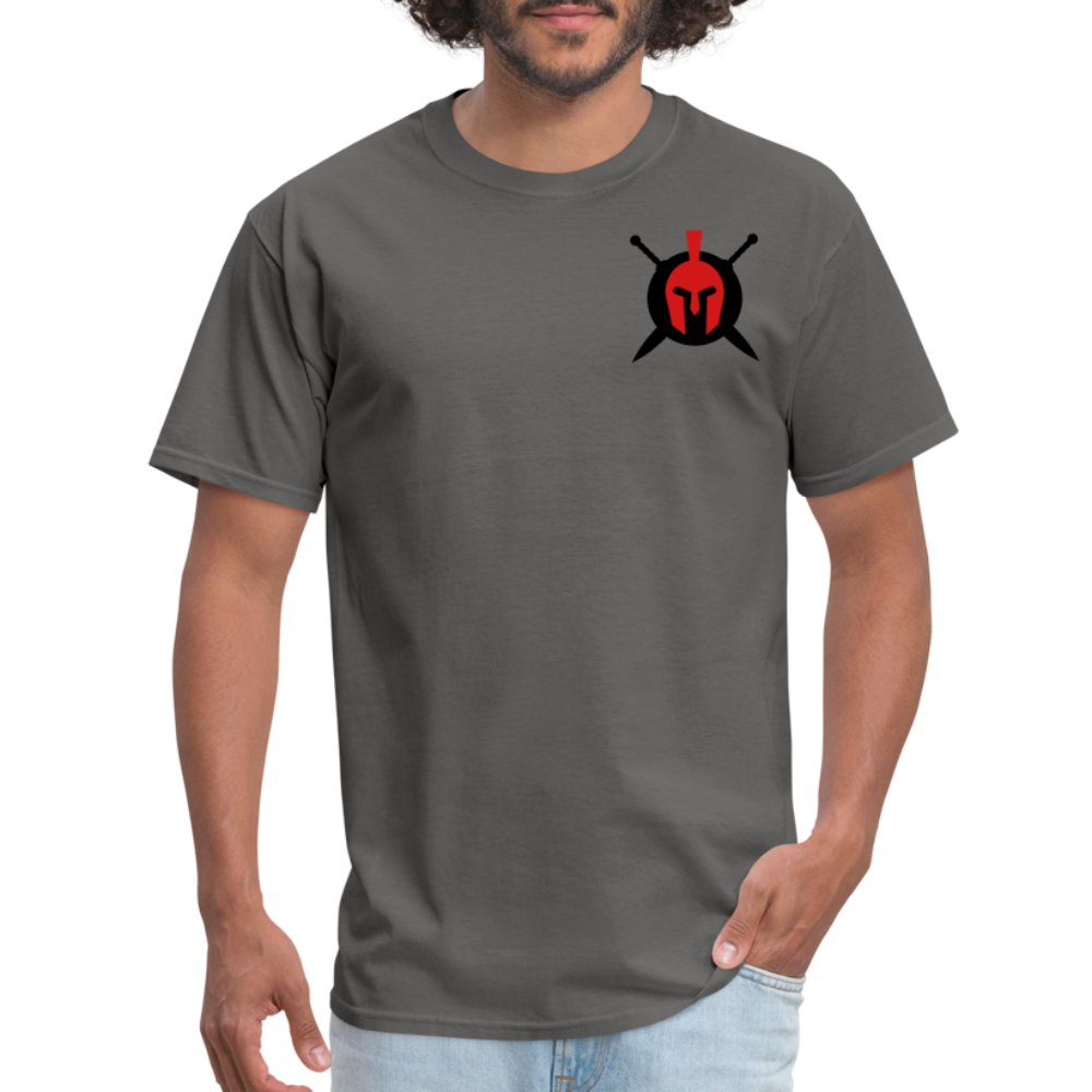 Spartan Corner Tee - charcoal