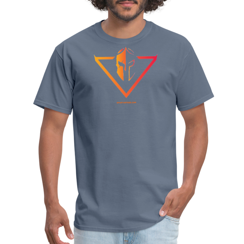 SPARTAN Triangle Large Front - denim