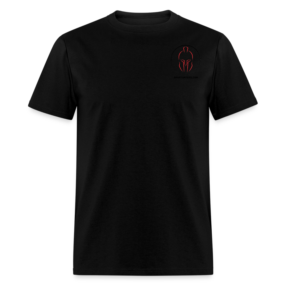 SPARTAN SILHOULETTE SMALL LOGO - black