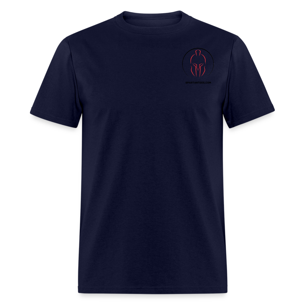 SPARTAN SILHOULETTE SMALL LOGO - navy