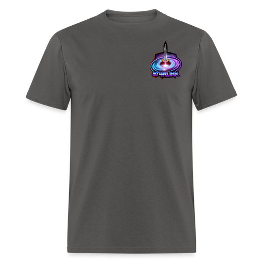 ST4RLINK Cotton T-Shirt Small Logo - charcoal