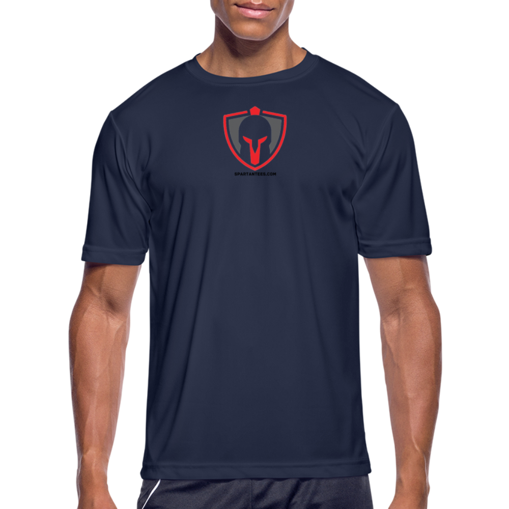 SPARTAN LARGE LOGO - DRI FIT - navy