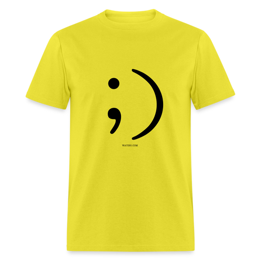 Winky Face - yellow