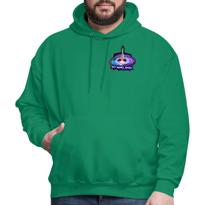 ST4RLINK Men's Hoodie Small Logo - kelly green