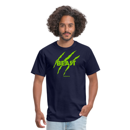 BEAST Unisex Classic T-Shirt - navy