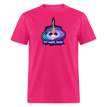 ST4RLINK Cotton T-Shirt - fuchsia