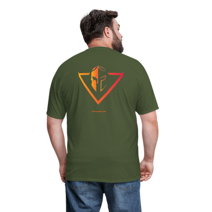 SPARTAN Triangle Large Back - military green