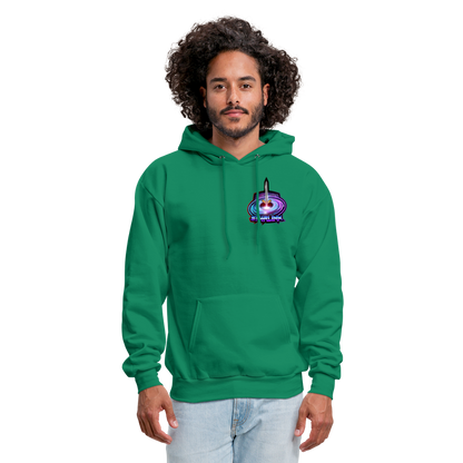 ST4RLINK Men's Hoodie Small Logo - kelly green