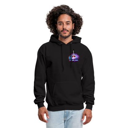 ST4RLINK Men's Hoodie Small Logo - black