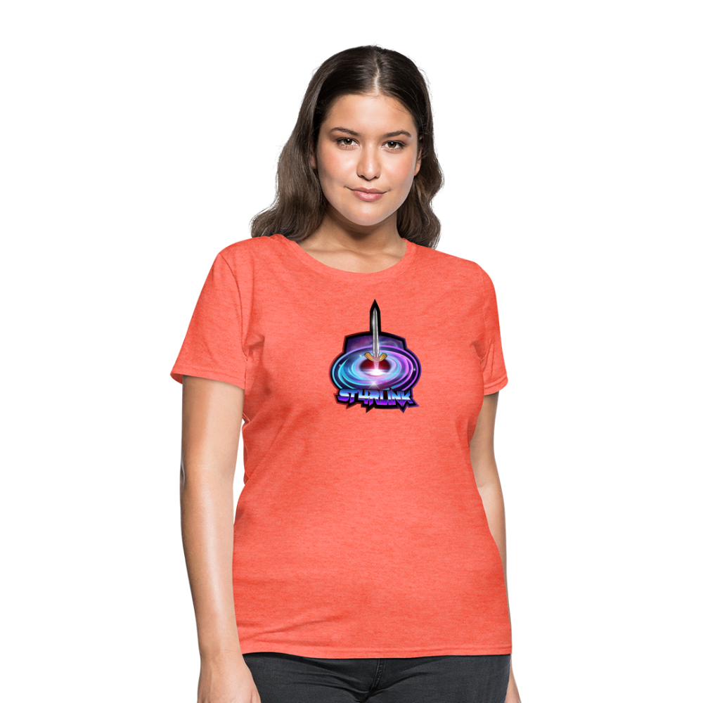 ST4RLINK Women's T-Shirt - heather coral