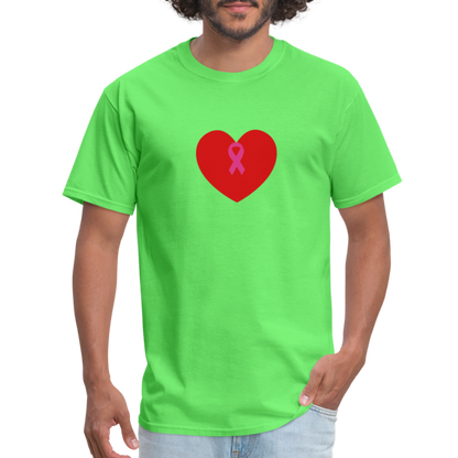 I HEART BOOBIES Unisex Classic T-Shirt - kiwi