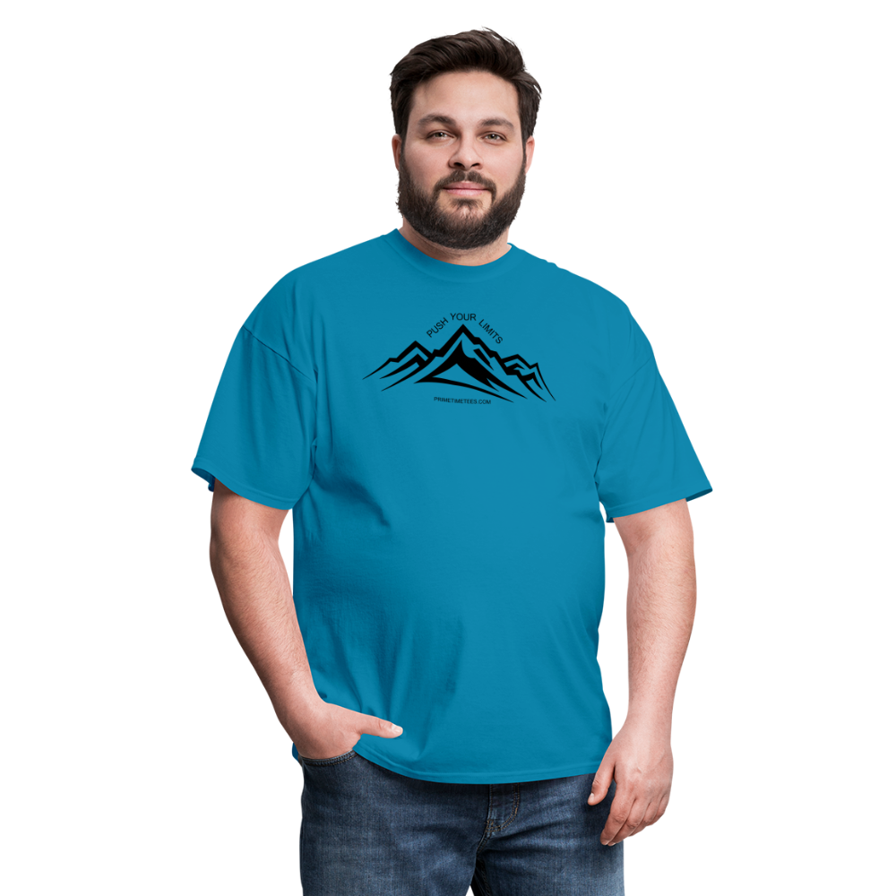 PUSH YOUR LIMITS Unisex Classic T-Shirt - turquoise