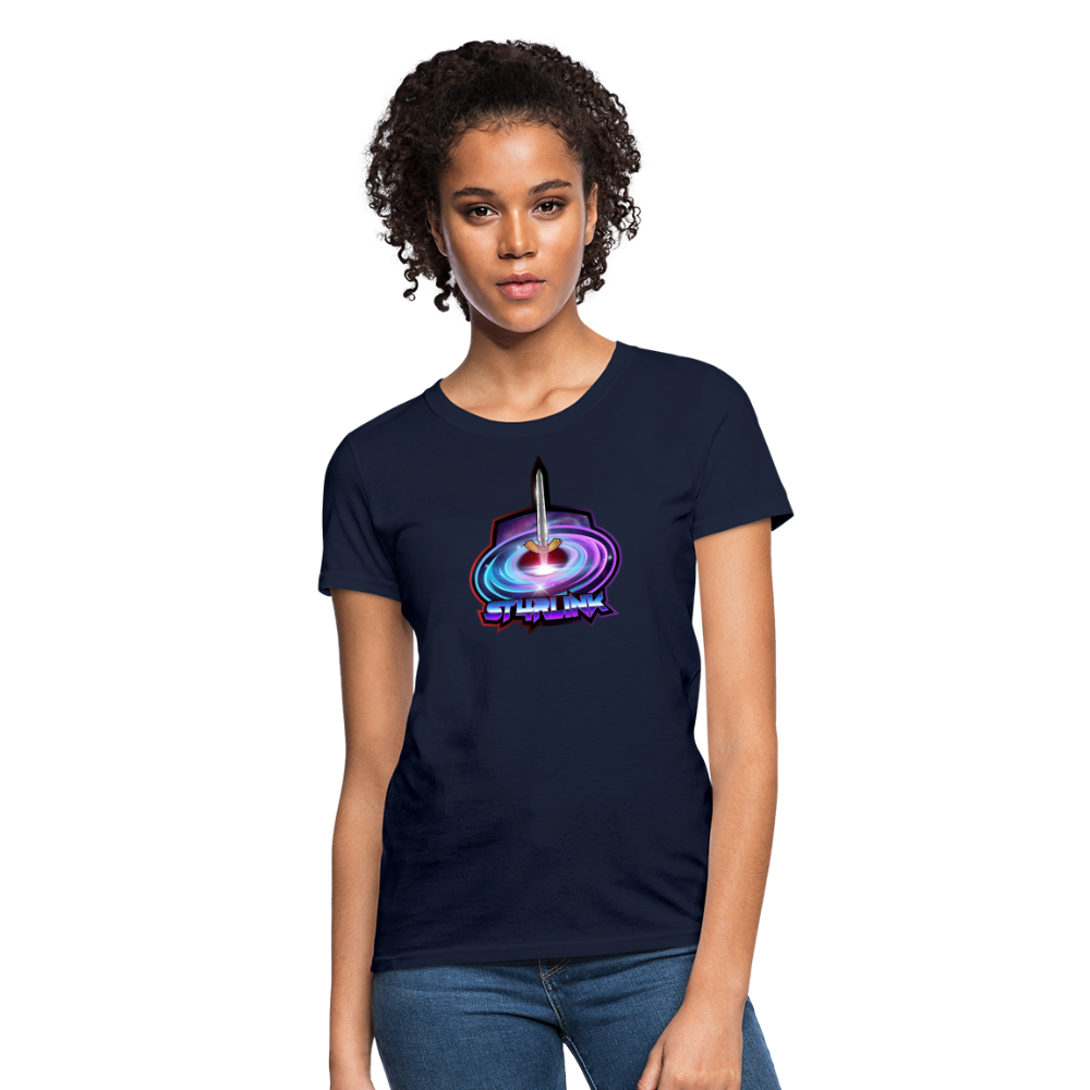 ST4RLINK Women's T-Shirt - navy