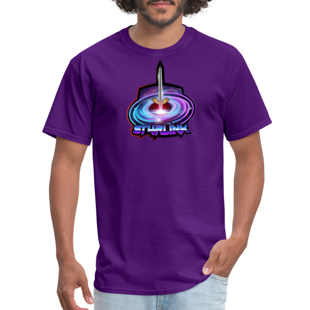 ST4RLINK Cotton T-Shirt - purple