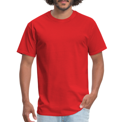 Give Up Cotton Tee - red