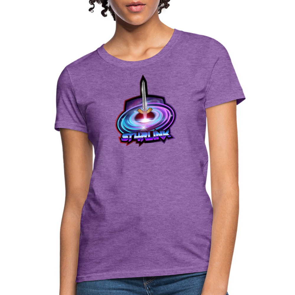 ST4RLINK Women's T-Shirt - purple heather