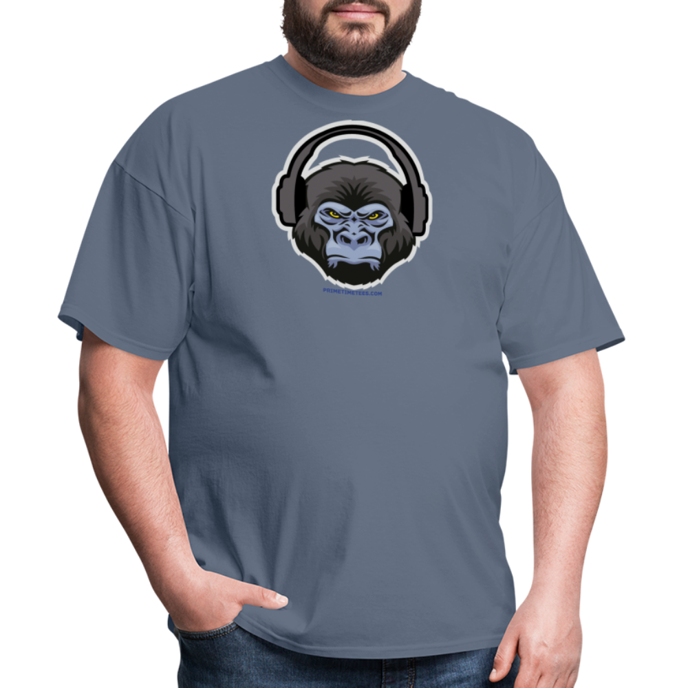 GORILLA HEADPHONES Unisex Classic T-Shirt - denim