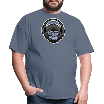 GORILLA HEADPHONES Unisex Classic T-Shirt - denim