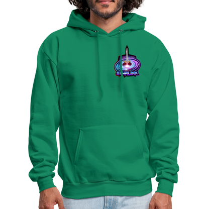 ST4RLINK Men's Hoodie Small Logo - kelly green