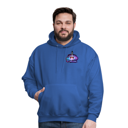 ST4RLINK Men's Hoodie Small Logo - royal blue