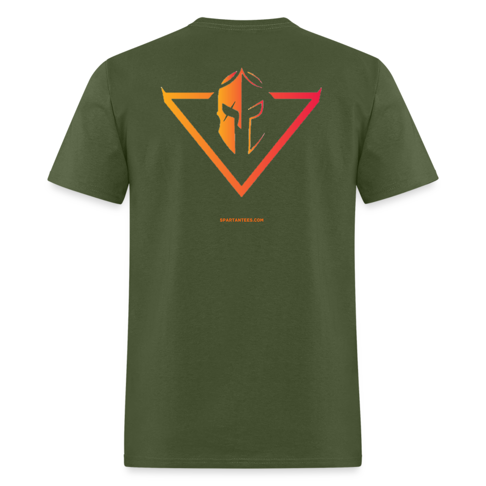 SPARTAN Triangle Large Back - military green