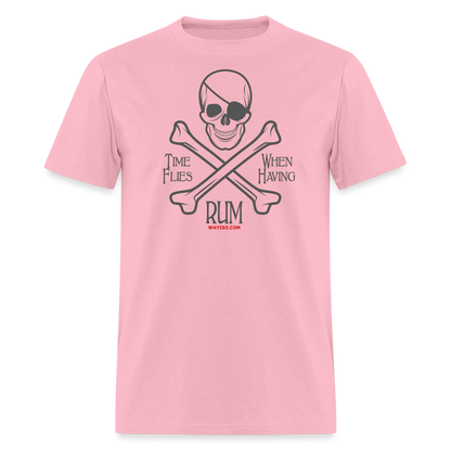 PIRATE RUM Unisex Classic T-Shirt 100% COTTON - pink