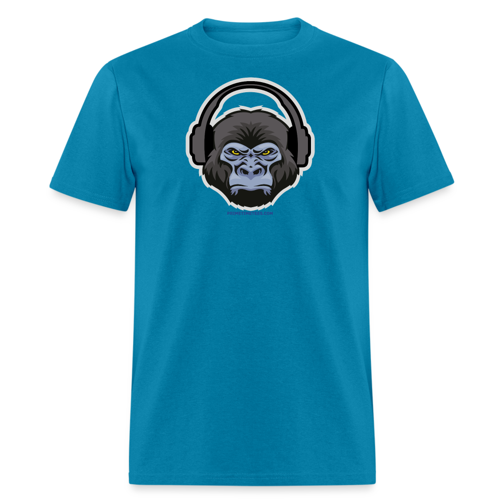 GORILLA HEADPHONES Unisex Classic T-Shirt - turquoise