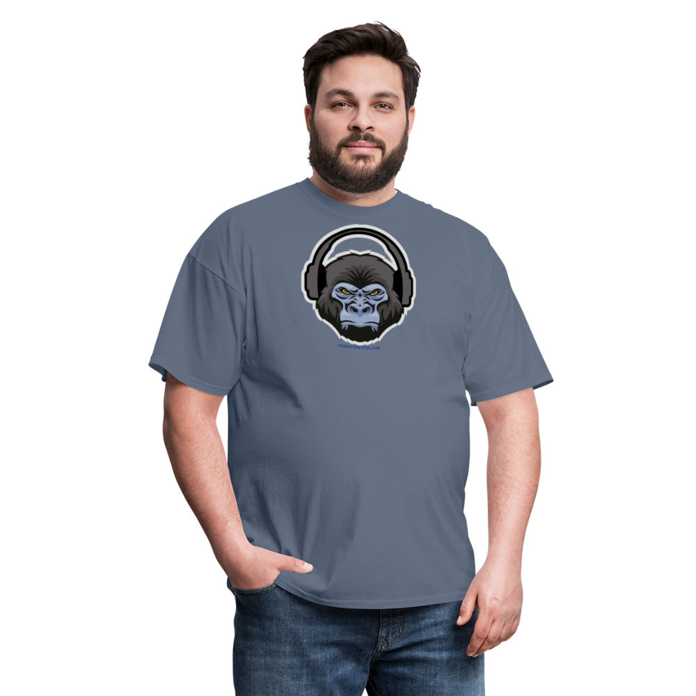 GORILLA HEADPHONES Unisex Classic T-Shirt - denim