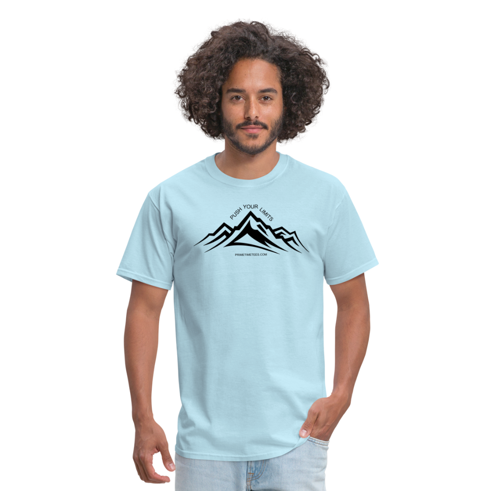 PUSH YOUR LIMITS Unisex Classic T-Shirt - powder blue