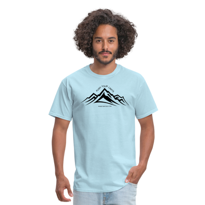 PUSH YOUR LIMITS Unisex Classic T-Shirt - powder blue