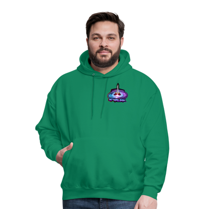 ST4RLINK Men's Hoodie Small Logo - kelly green