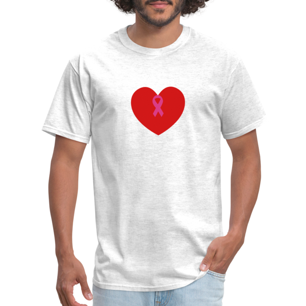 I HEART BOOBIES Unisex Classic T-Shirt - light heather gray