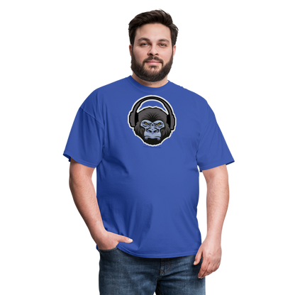 GORILLA HEADPHONES Unisex Classic T-Shirt - royal blue